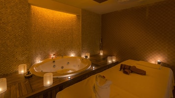 Sauna, Turkish bath/hammam, body treatments, aromatherapy, Thai massages