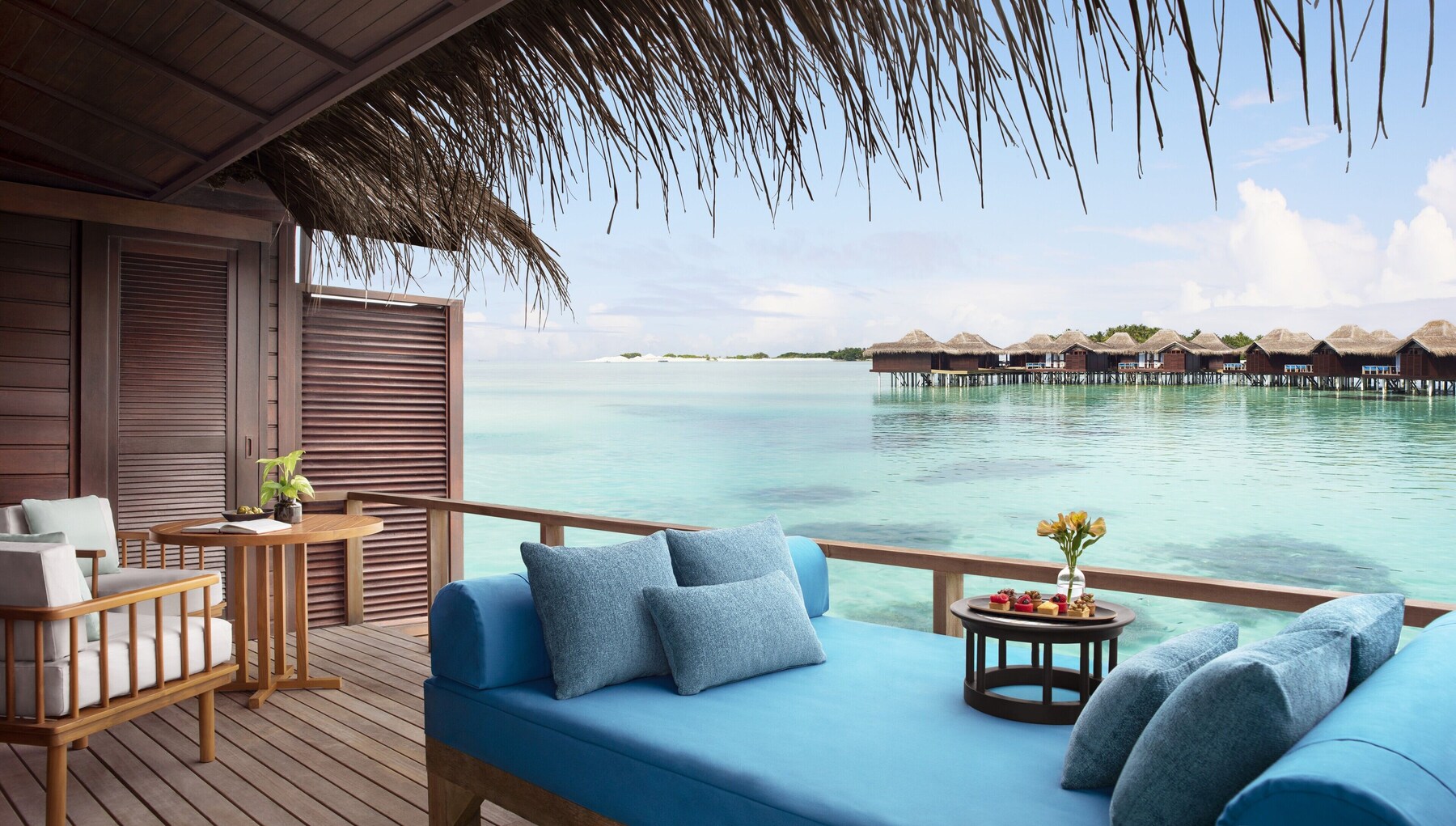 Over Water Villa | Frette Italian sheets, premium bedding, minibar, in-room safe