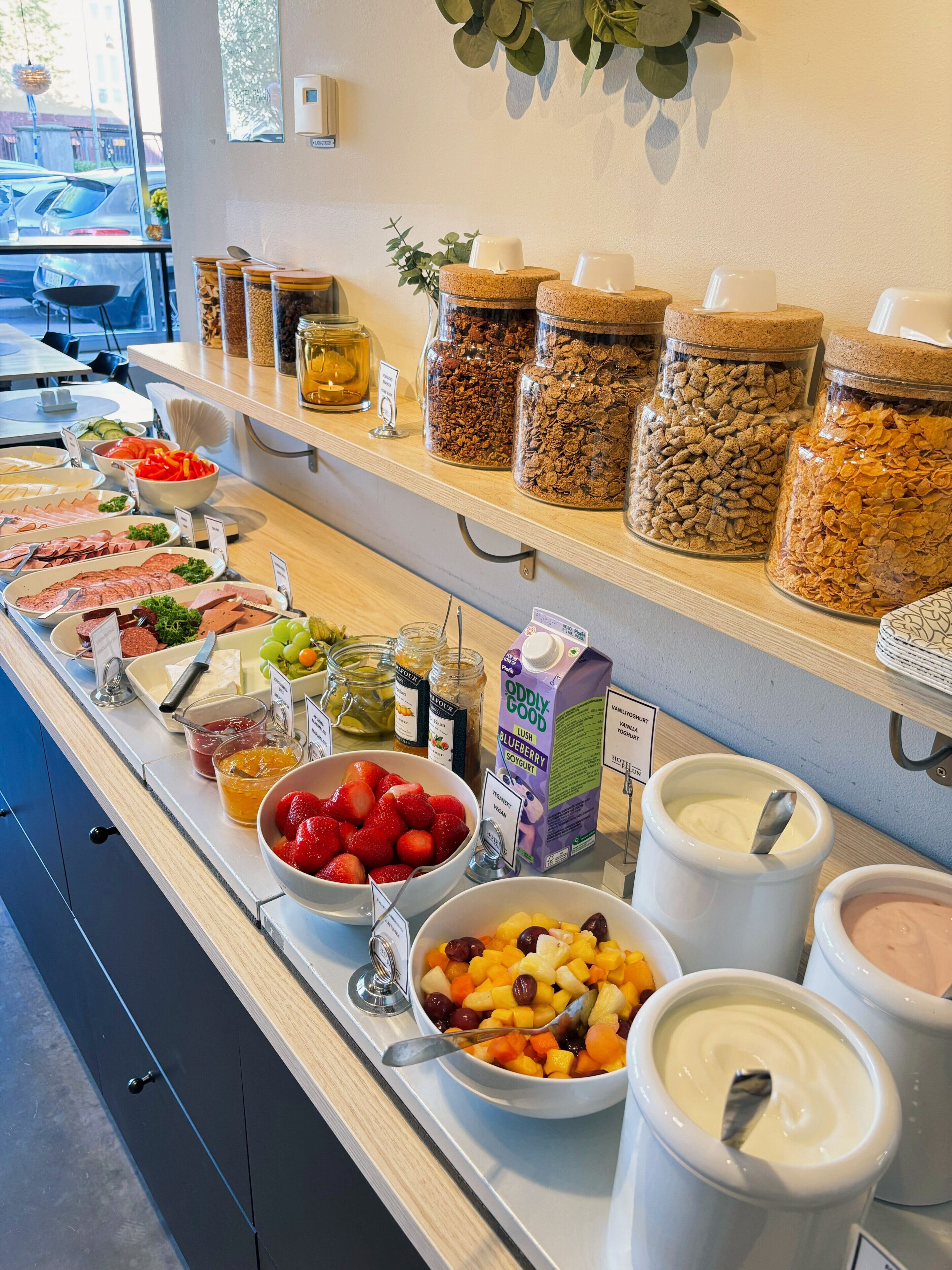 Petit déjeuner buffet compris tous les jours
