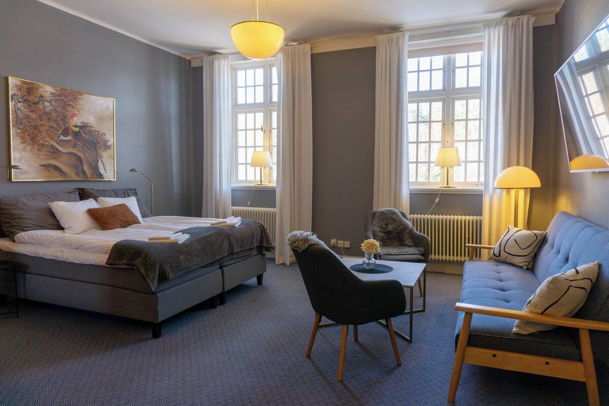 superior double room | desk, laptop workspace, iron/ironing board, free cots/infant beds