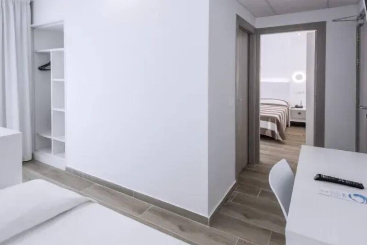 Desk, soundproofing, iron/ironing board (on request), WiFi (free)