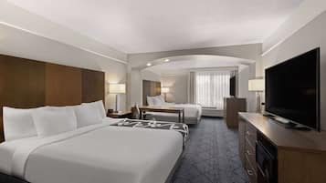 Suite, Multiple Beds, Non Smoking | Premium bedding, pillow-top beds, desk, blackout curtains