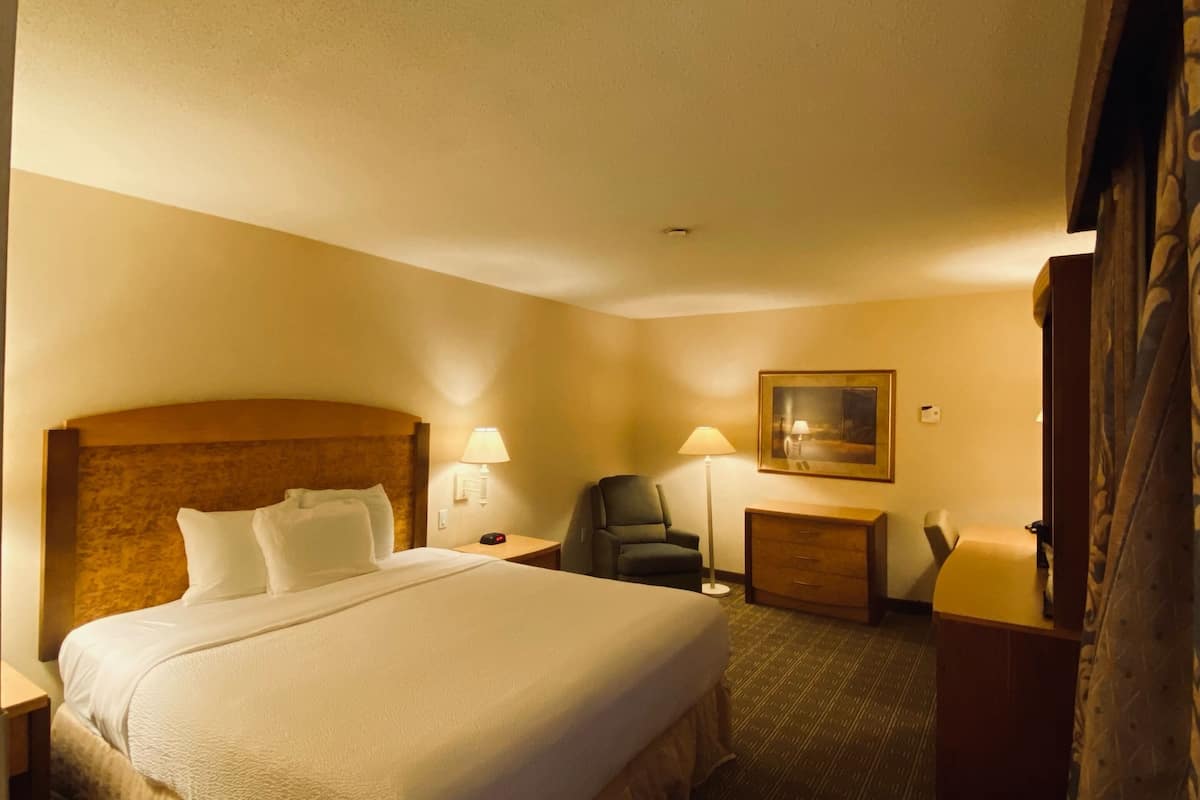 room, 1 king bed, non smoking | premium bedding, pillow-top beds, desk, blackout curtains