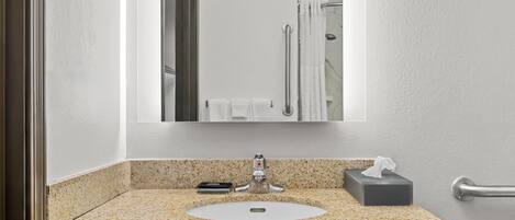 Baño accesible en silla de ruedas