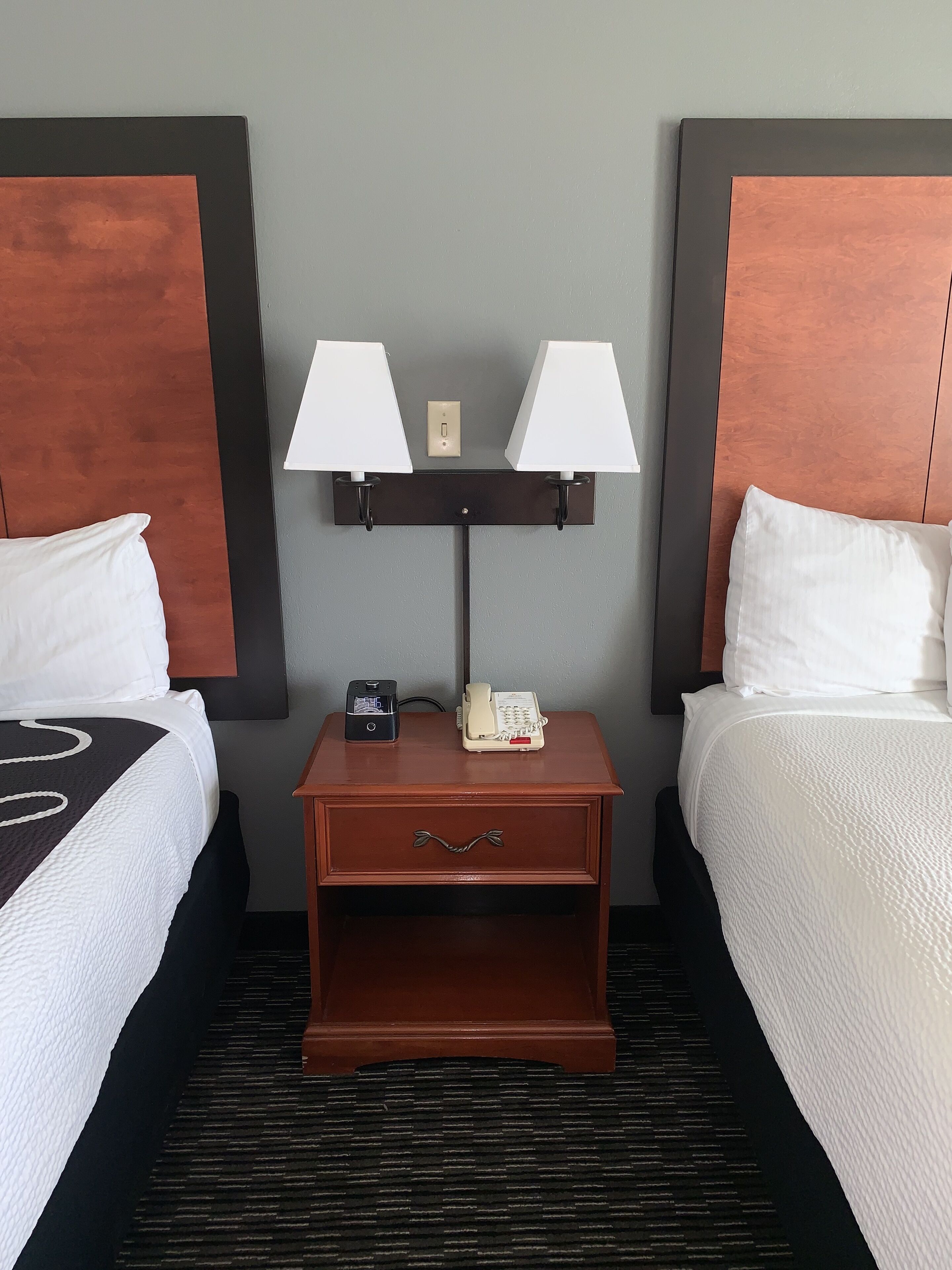 premium bedding, pillow-top beds, individually furnished, desk