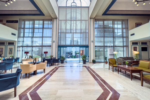 Lobby sitting area