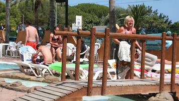 Seasonal outdoor pool