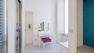 Suite Deluxe (Ravello) | Área de sala de estar | Televisión de pantalla plana