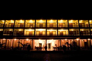 Front of property - evening/night