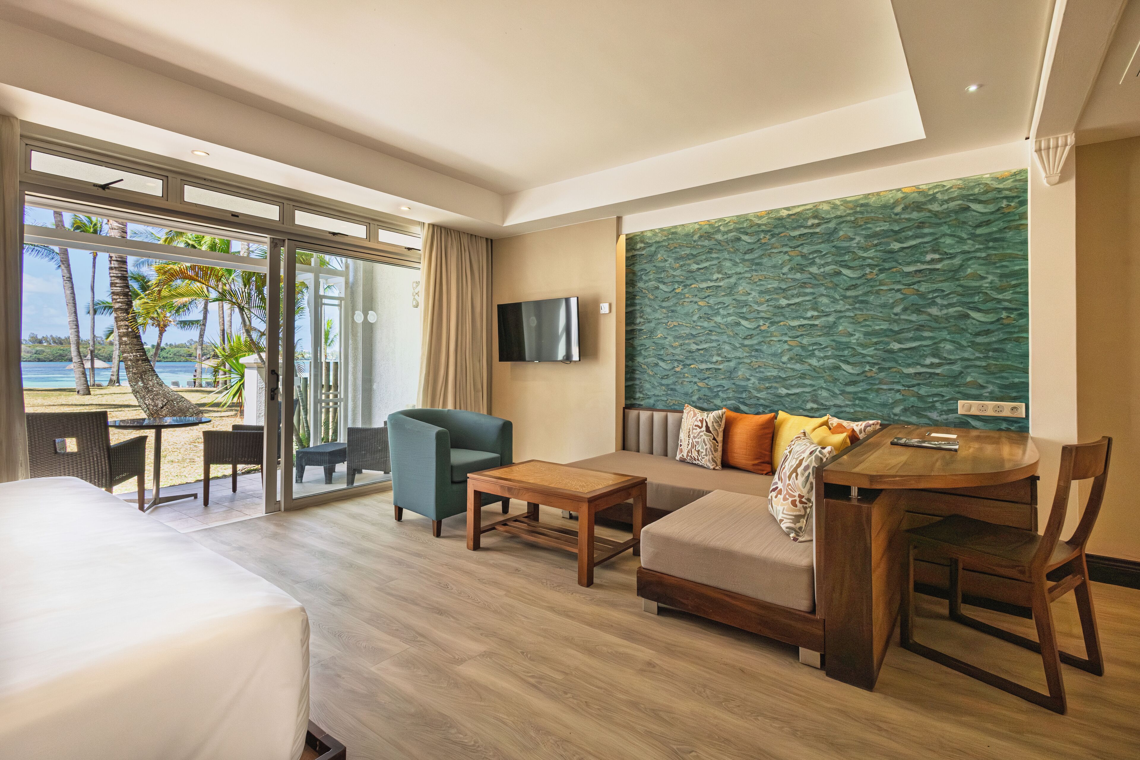 Een minibar, een kluis op de kamer, verduisterende gordijnen