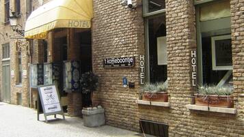 Voorkant van accommodatie