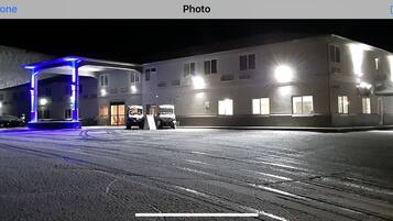 Front of property - evening/night