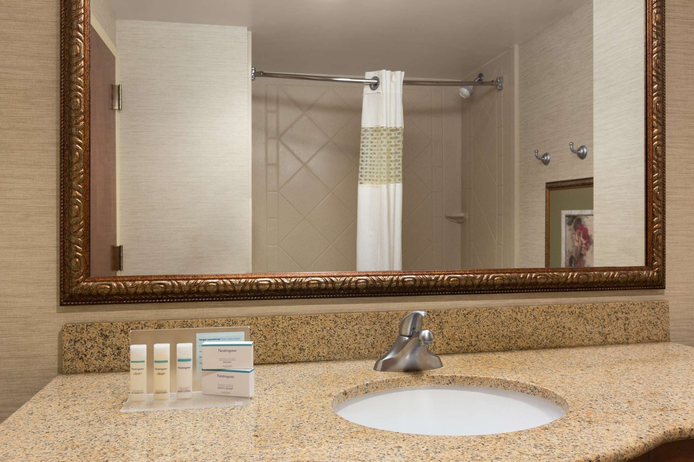 free toiletries, hair dryer, towels, soap