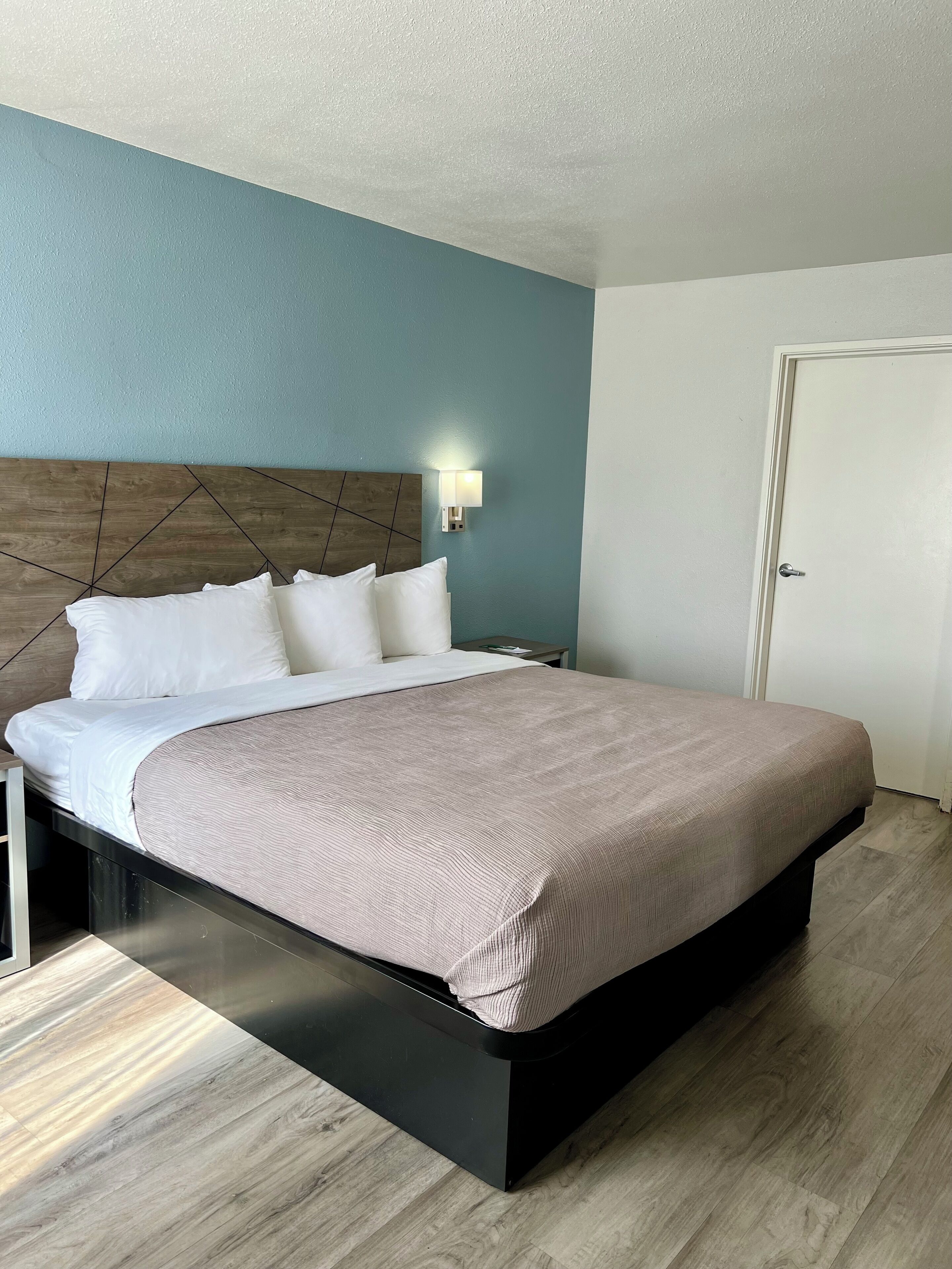 Rum - 1 kingsize-säng - tillgänglighetsanpassat | Skrivbord, arbetsyta för laptop och mörkläggningsgardiner