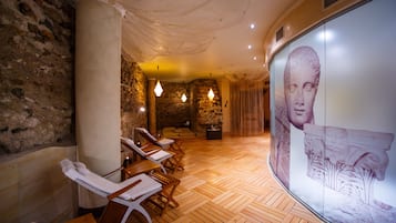 Body treatments, hydrotherapy, aromatherapy, deep-tissue massages