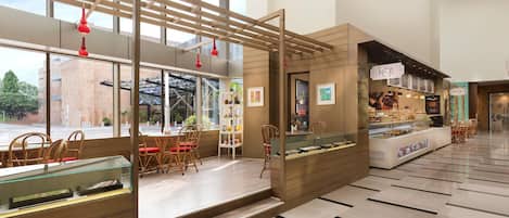 2 Restaurants, Frühstück