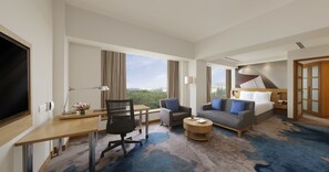 Junior Suite, 1 Queen Bed | 1 bedroom, premium bedding, pillow-top beds, minibar