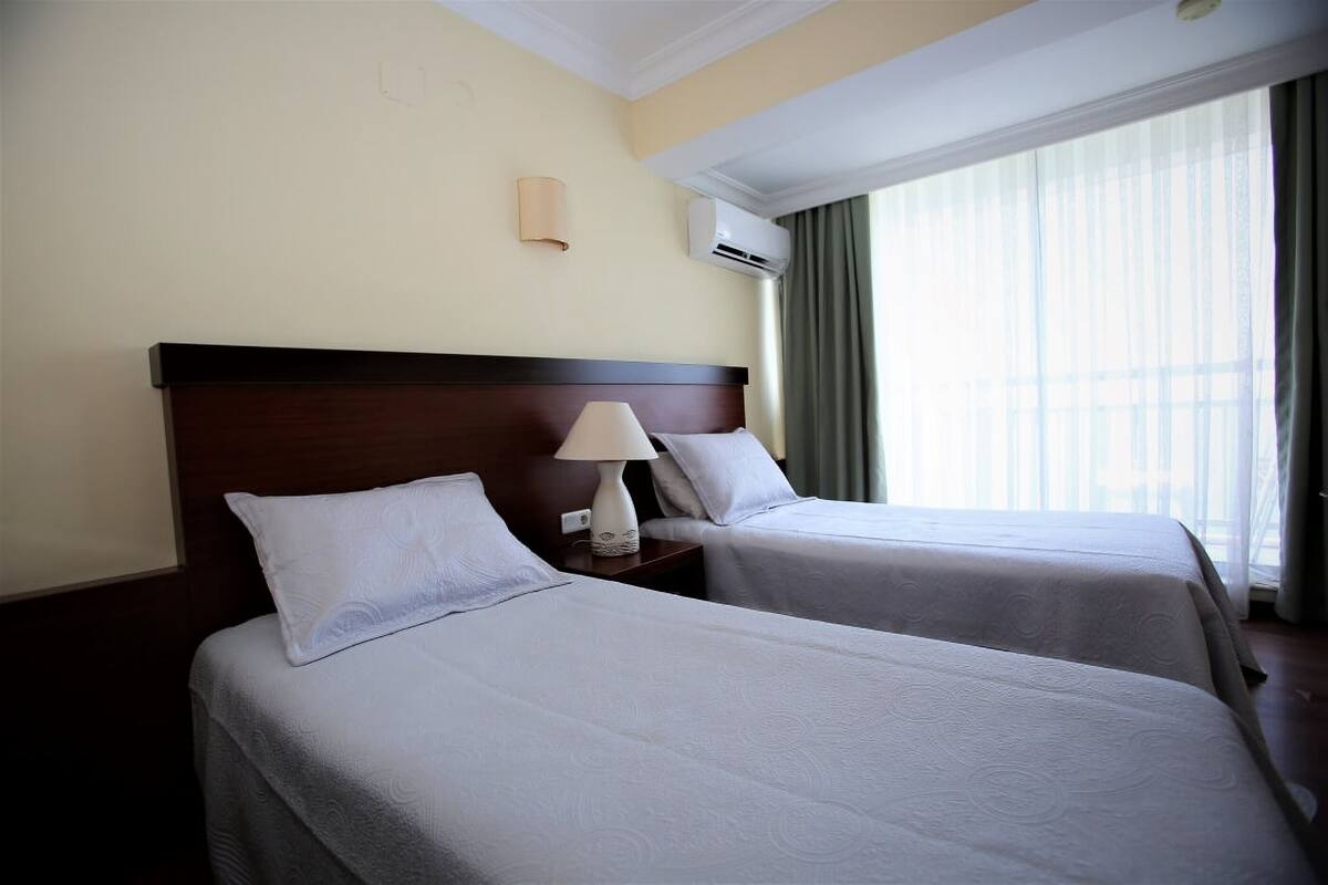 Premium bedding, minibar, soundproofing