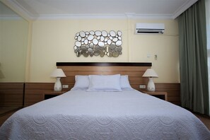 Standard Double or Twin Room, Sea View | Premium bedding, minibar, soundproofing - Lara Otel +12 Only Adult (Antalya)