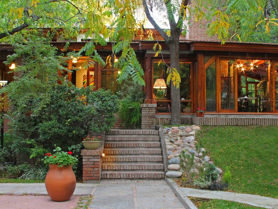 Entrada de la propiedad