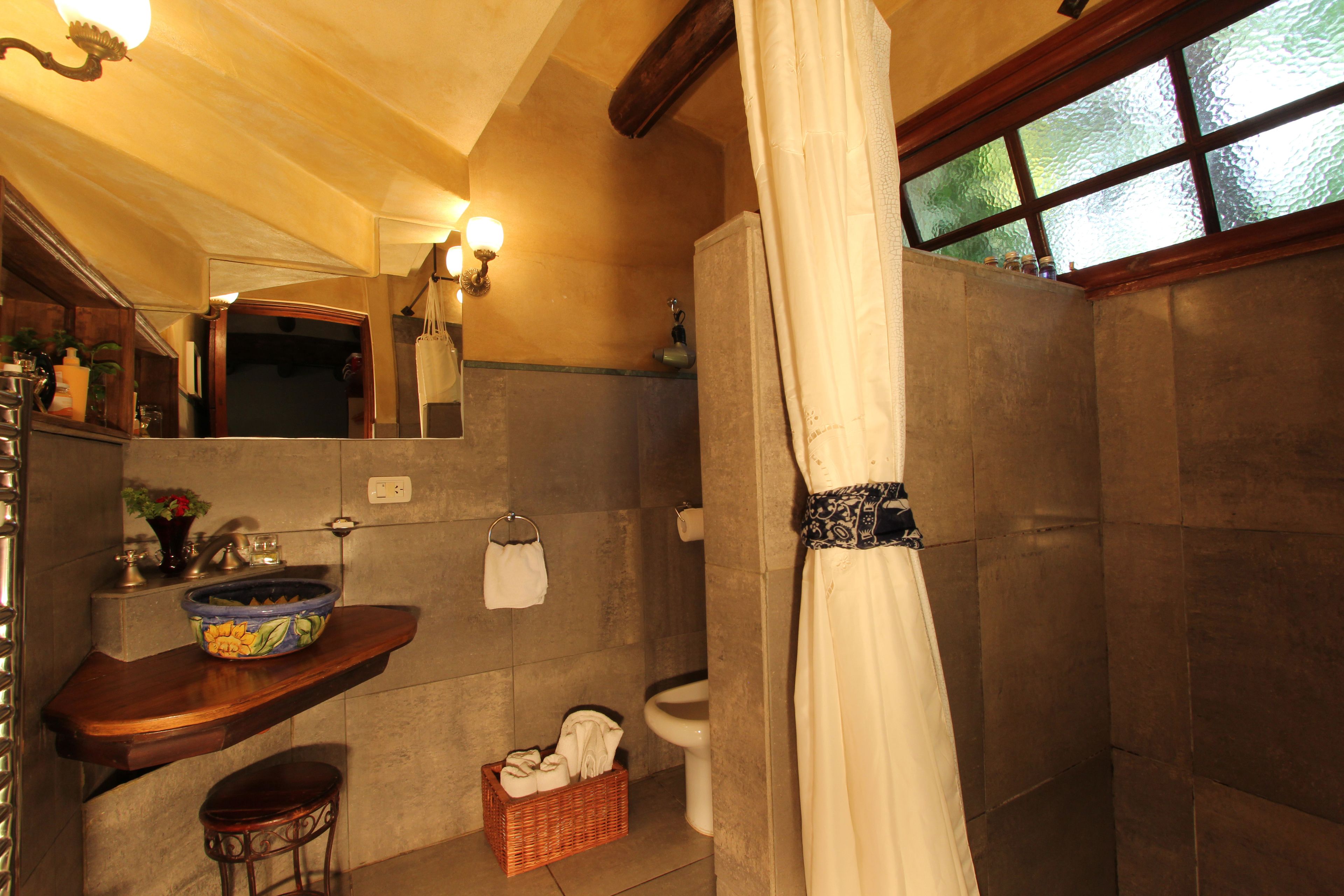 suite (liquidambar) | bathroom | rainfall showerhead, eco-friendly toiletries, hair dryer, bidet