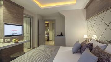 Park Villa Family 2 Bedrooms | Sengetøy av topp kvalitet, minibar (inkludert) og safe på rommet