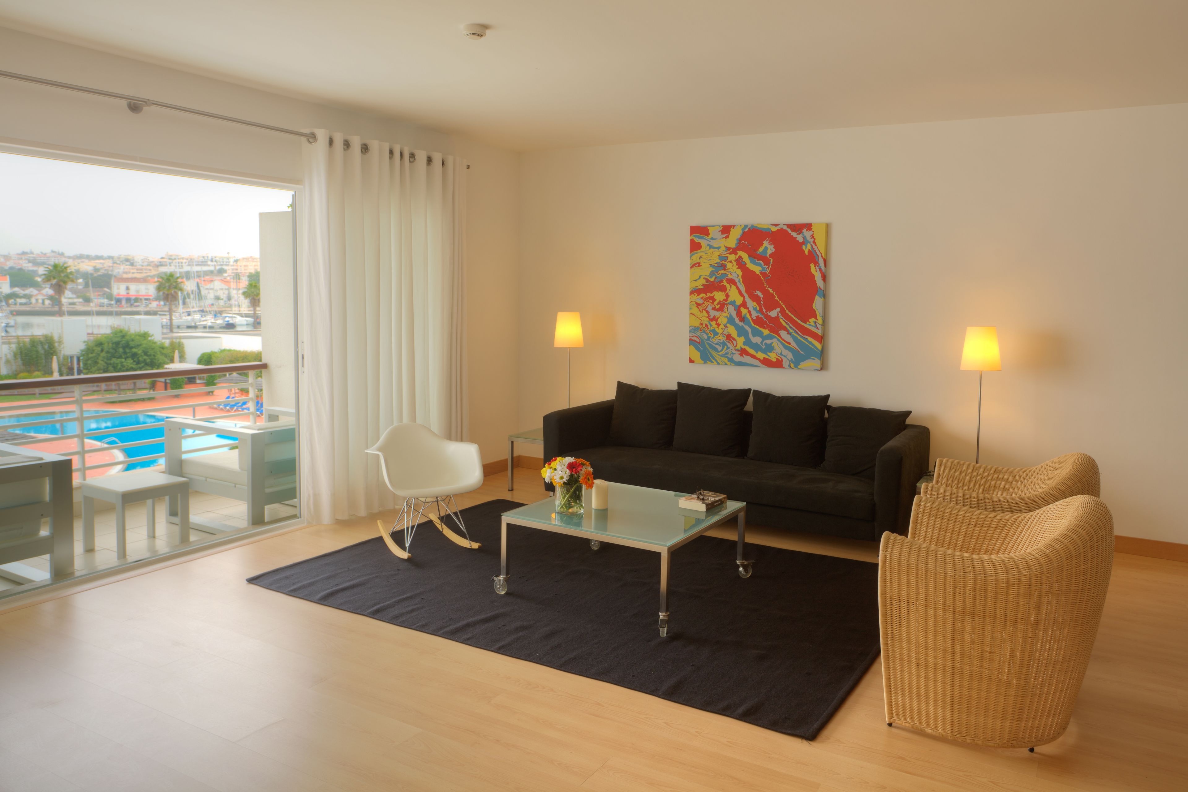 Área de sala de estar