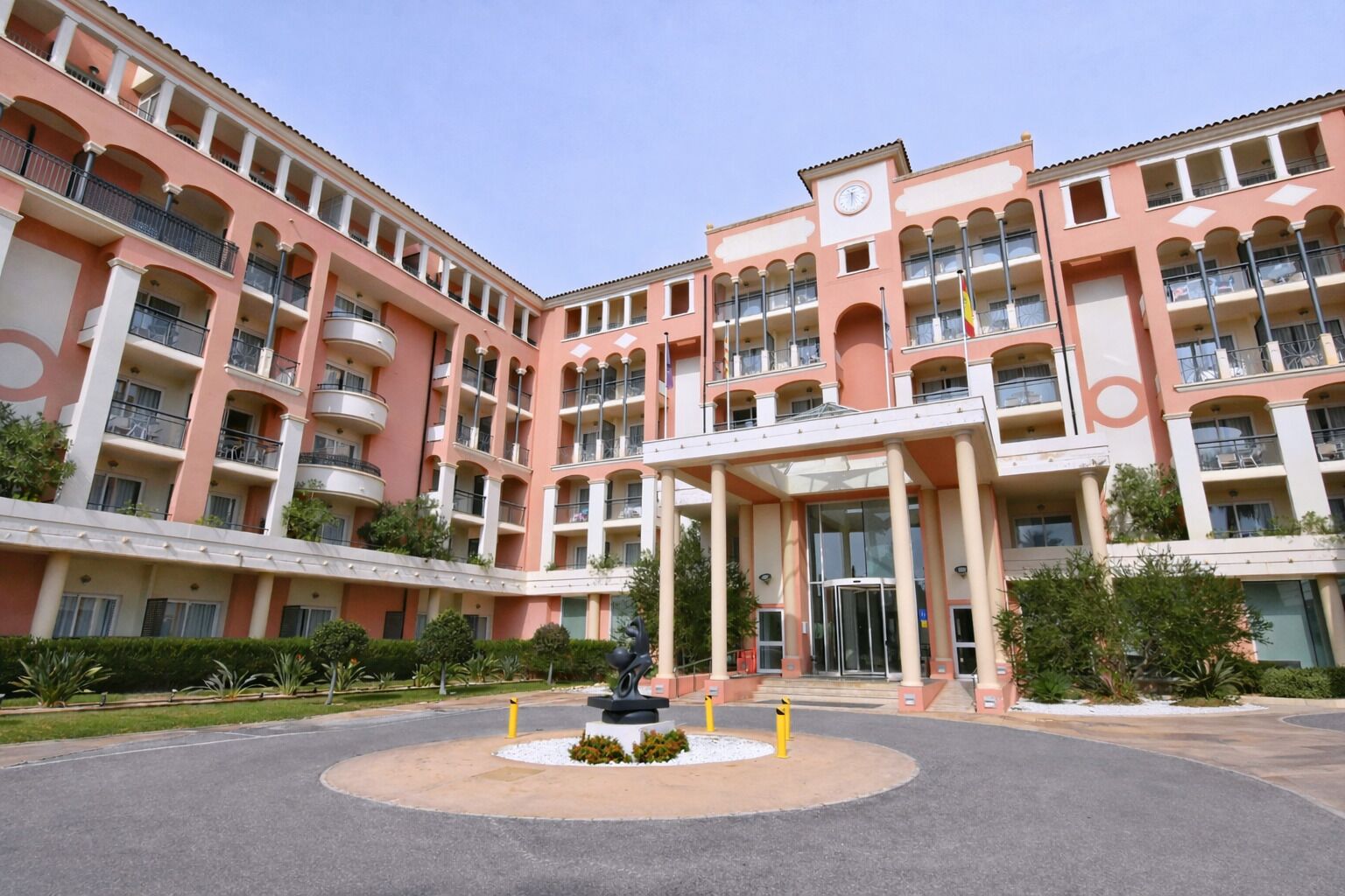 Voorkant van accommodatie