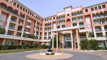 Voorkant van accommodatie