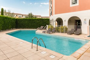 Seasonal outdoor pool