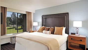 Premium bedding, pillowtop beds, iron/ironing board