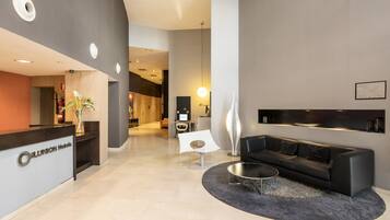 Zona de estar del vestíbulo