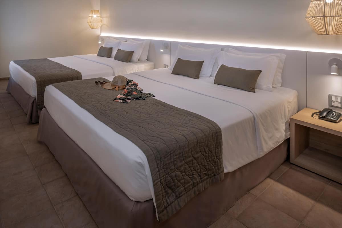 1 slaapkamer, een minibar, een kluis op de kamer