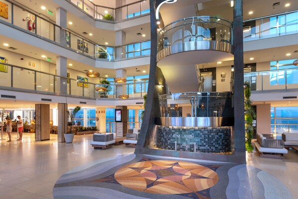 Interior entrance