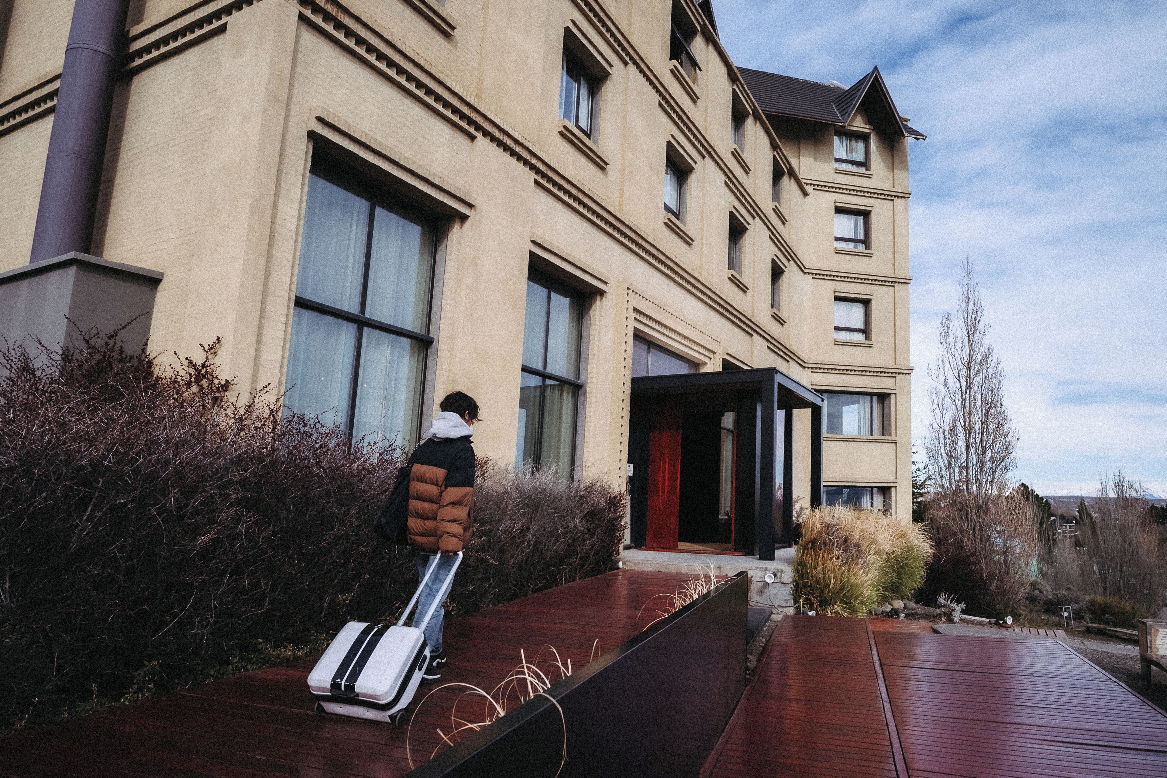 Fachada de la propiedad