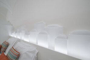 Standard Quadruple Room (No Sea View) | Down comforters, minibar, in-room safe, individually decorated - Hotel Tramonto d'Oro (Praiano)