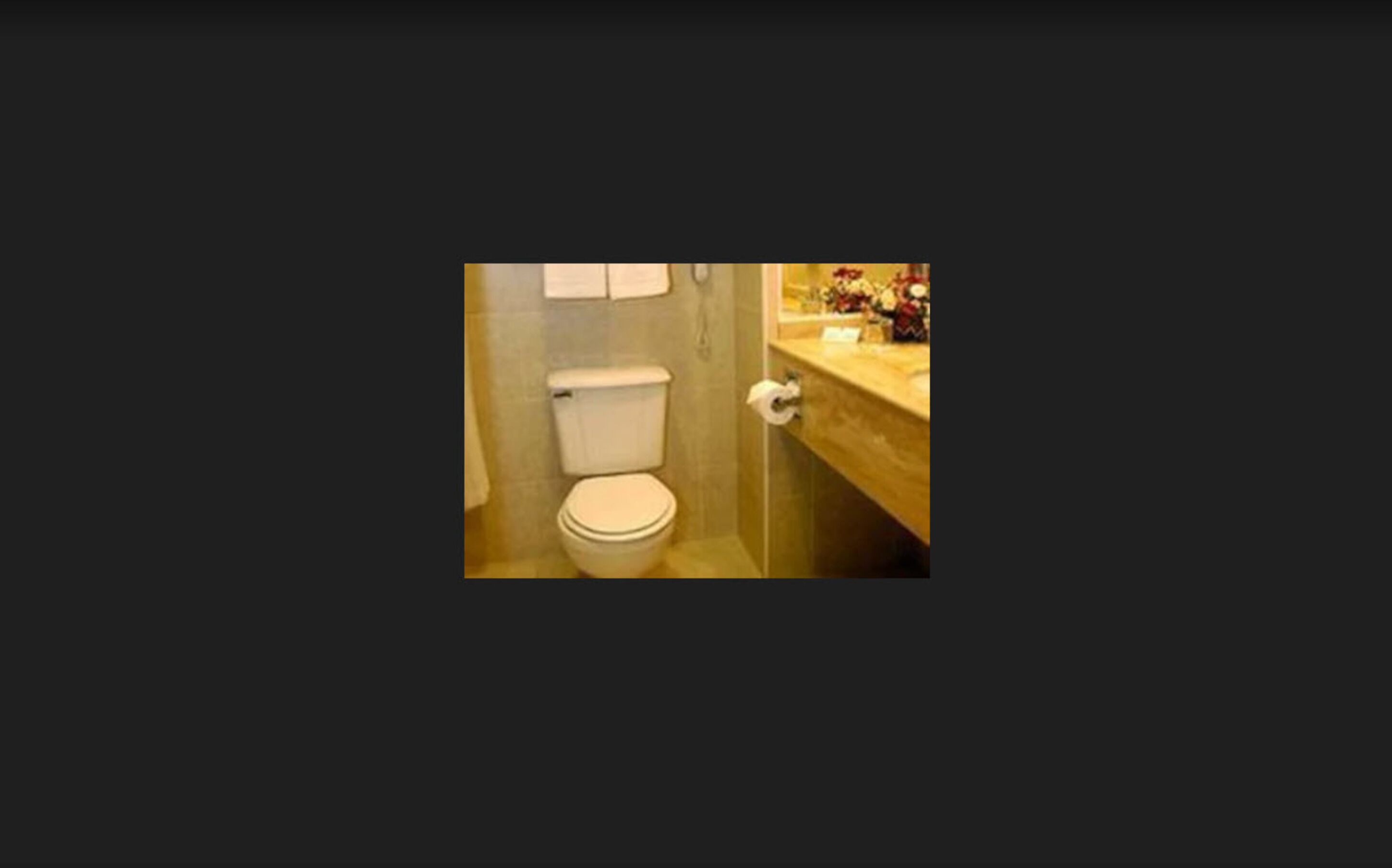 combined shower/bathtub, rainfall showerhead, hair dryer, towels