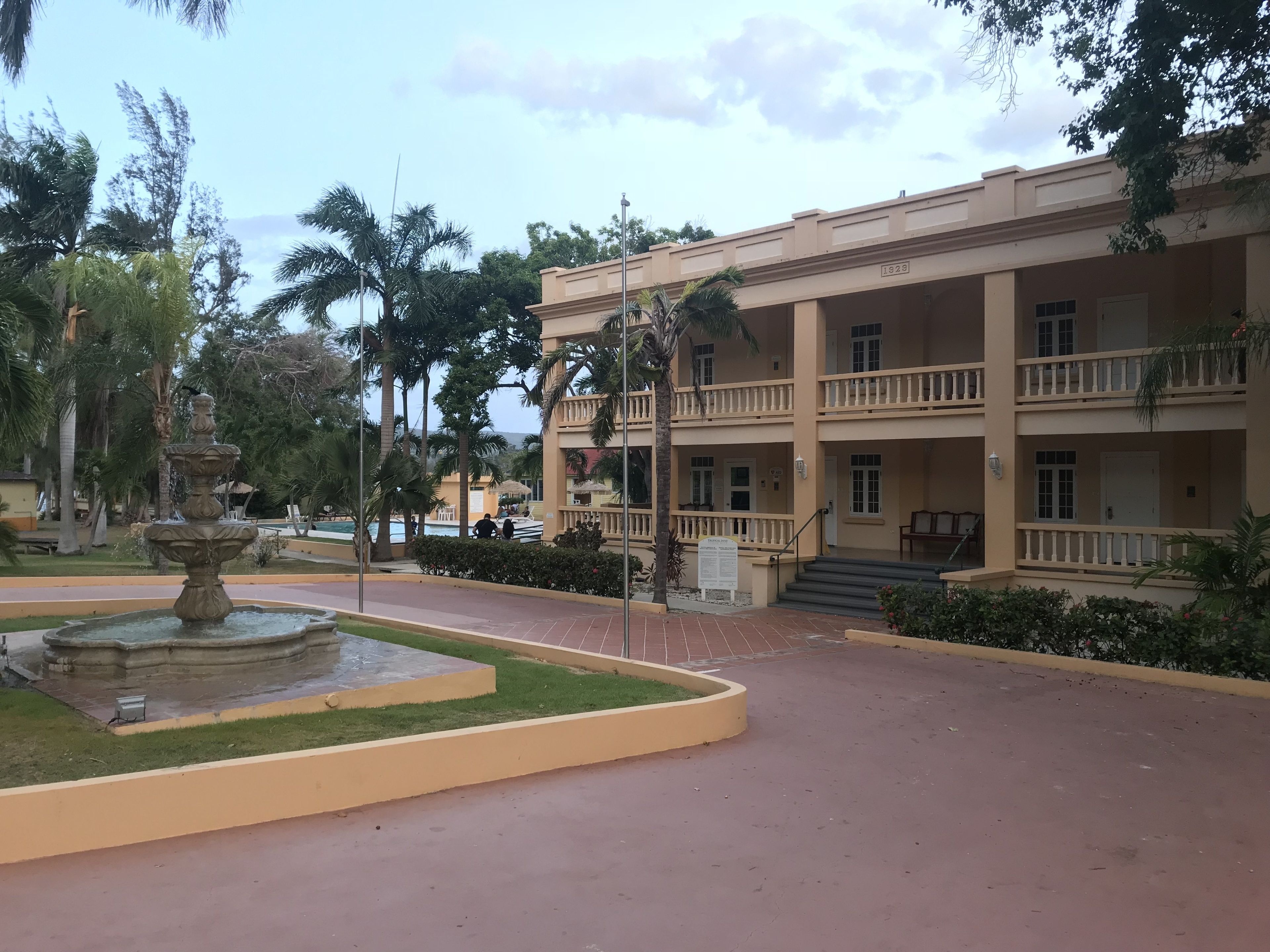 Entrada de la propiedad