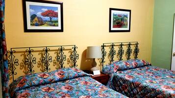 Standard Room, 2 Double Beds | In-room safe, free WiFi, bed sheets