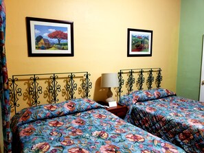 Standard Room, 2 Double Beds | In-room safe, free WiFi, bed sheets