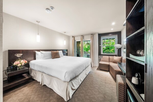 Deluxe-Zimmer | Bettwäsche aus ägyptischer Baumwolle, hochwertige Bettwaren