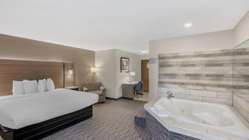 Pillowtop beds, in-room safe, laptop workspace, iron/ironing board