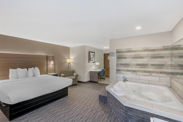 Pillowtop beds, in-room safe, laptop workspace, iron/ironing board