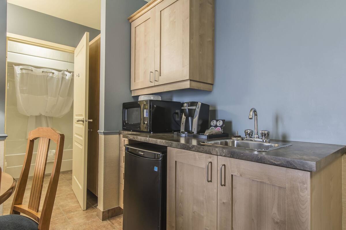 room, 1 queen bed with sofa bed, non smoking (efficiency) | individually decorated, individually furnished, desk, laptop workspace