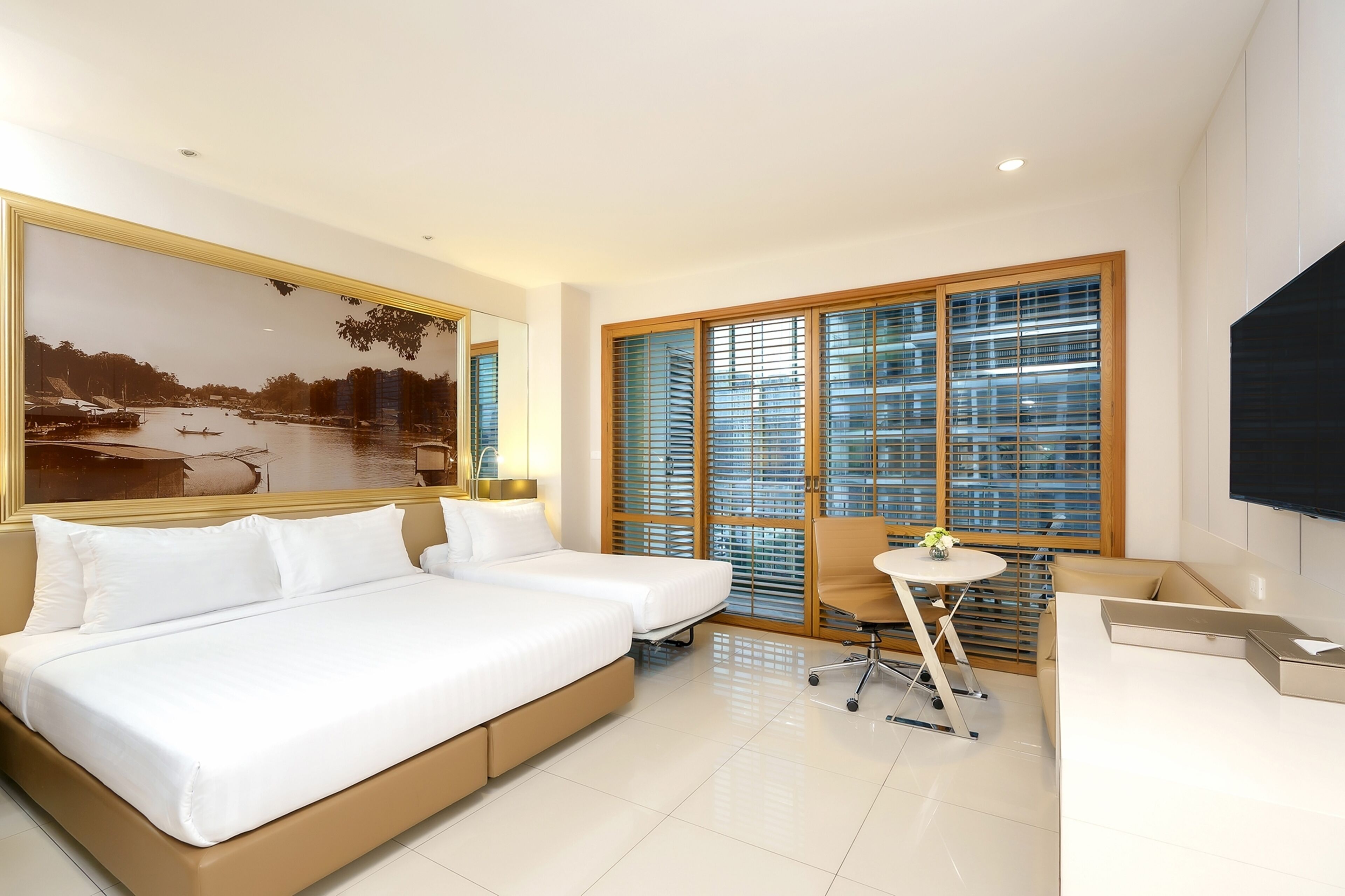 Deluxe Room with 1 Extra Bed | Minibar, Zimmersafe, Schreibtisch, Bügeleisen/Bügelbrett