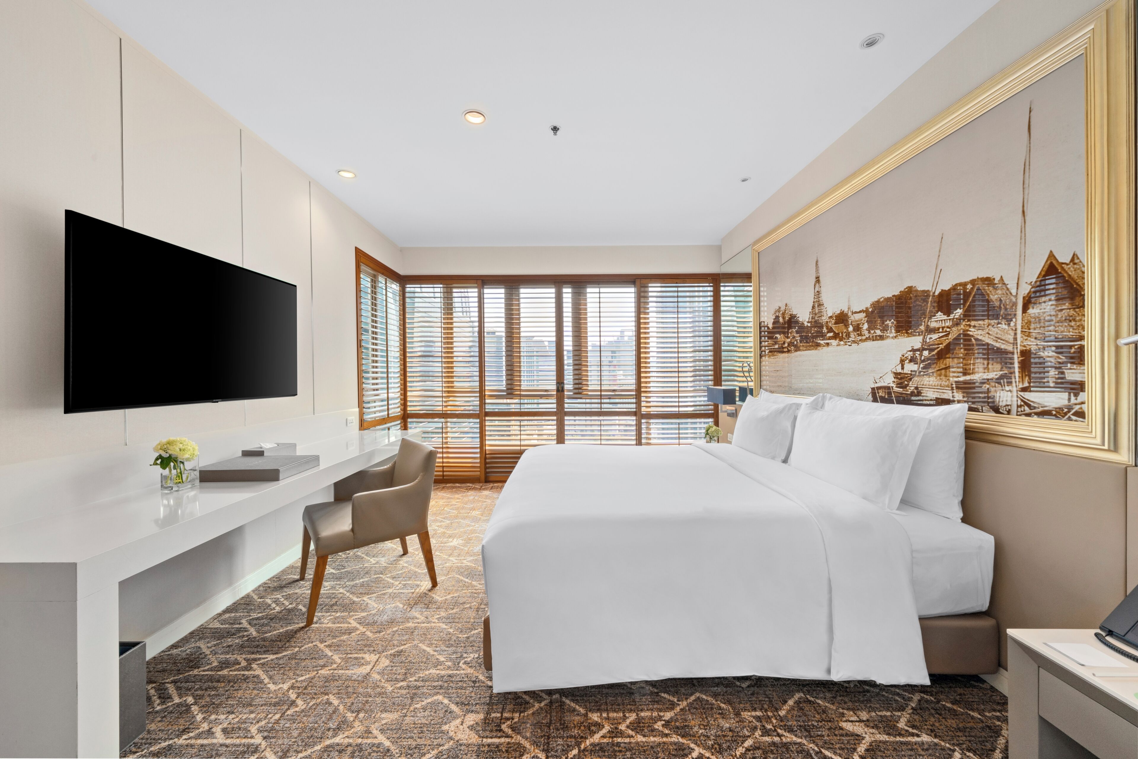 Suite, Balkon, Eckzimmer | Blick auf die Stadt