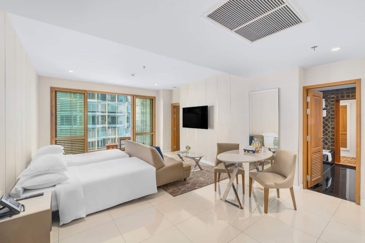 Zimmer | Blick vom Balkon