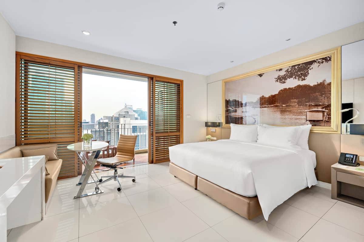 Superior-Zimmer, Balkon | Minibar, Zimmersafe, Schreibtisch, Bügeleisen/Bügelbrett