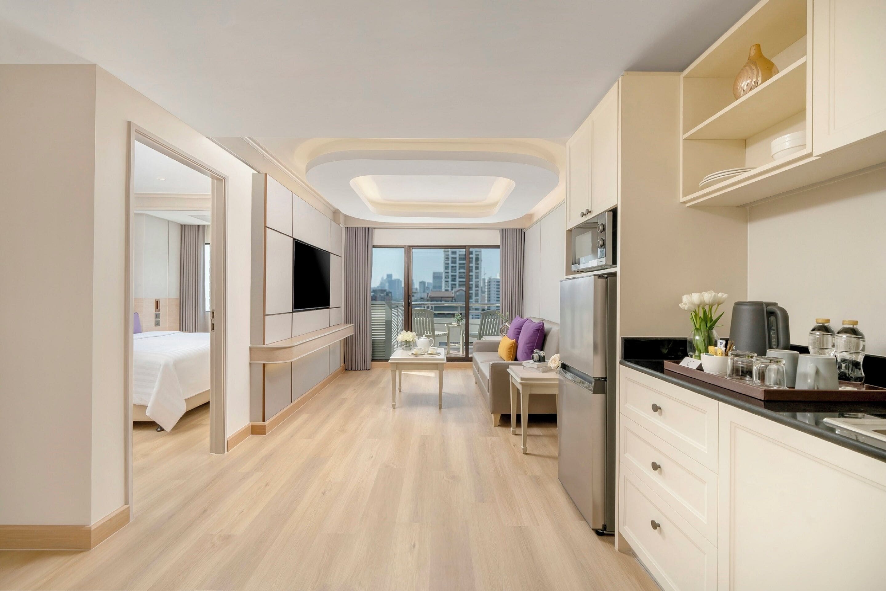 One Bedroom Balcony Junior Suite | City view