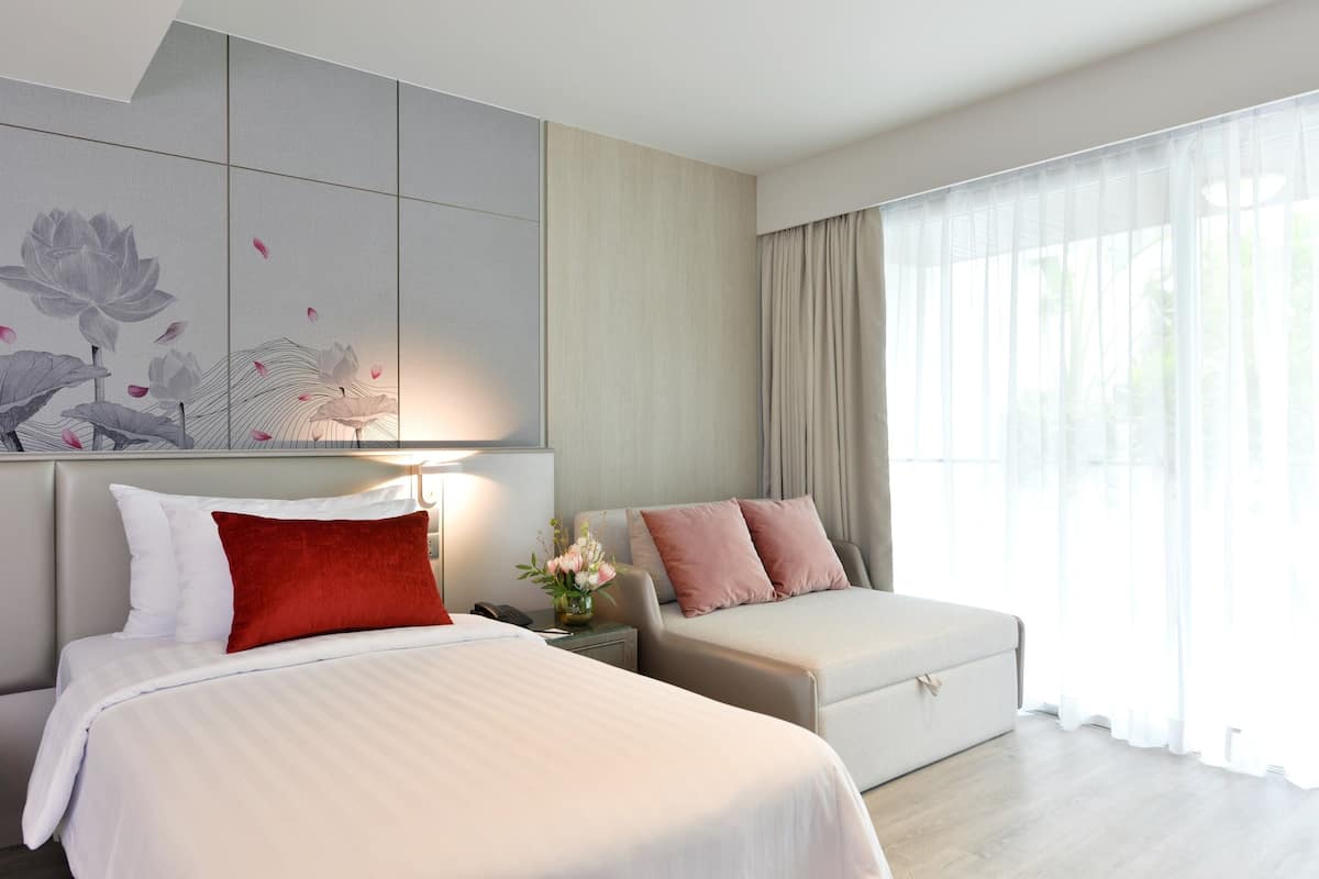 Zimmersafe, Bügeleisen/Bügelbrett, kostenloses WLAN, Bettwäsche